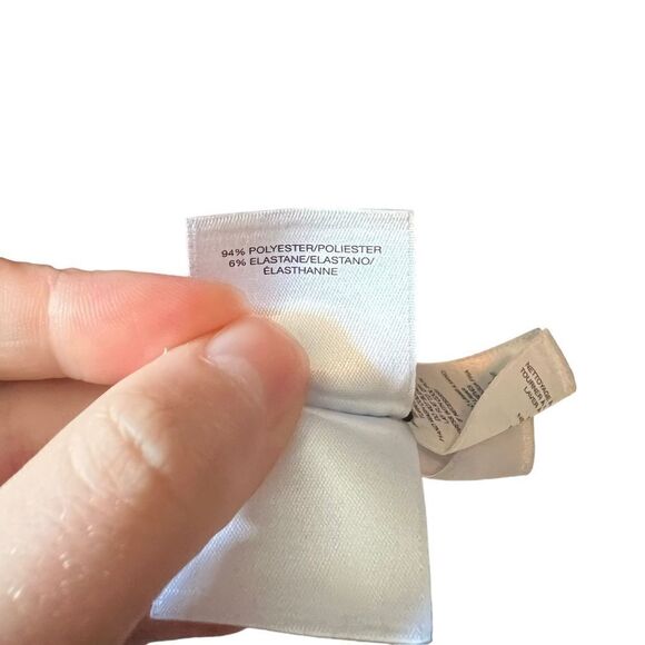 Anne Klein black faux wrap dress. Size xxs - Picture 4 of 9